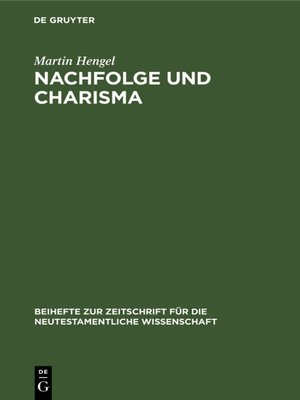 cover image of Nachfolge und Charisma
